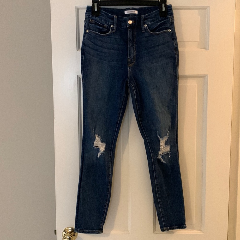 Good American Good Legs Crop womens jeans